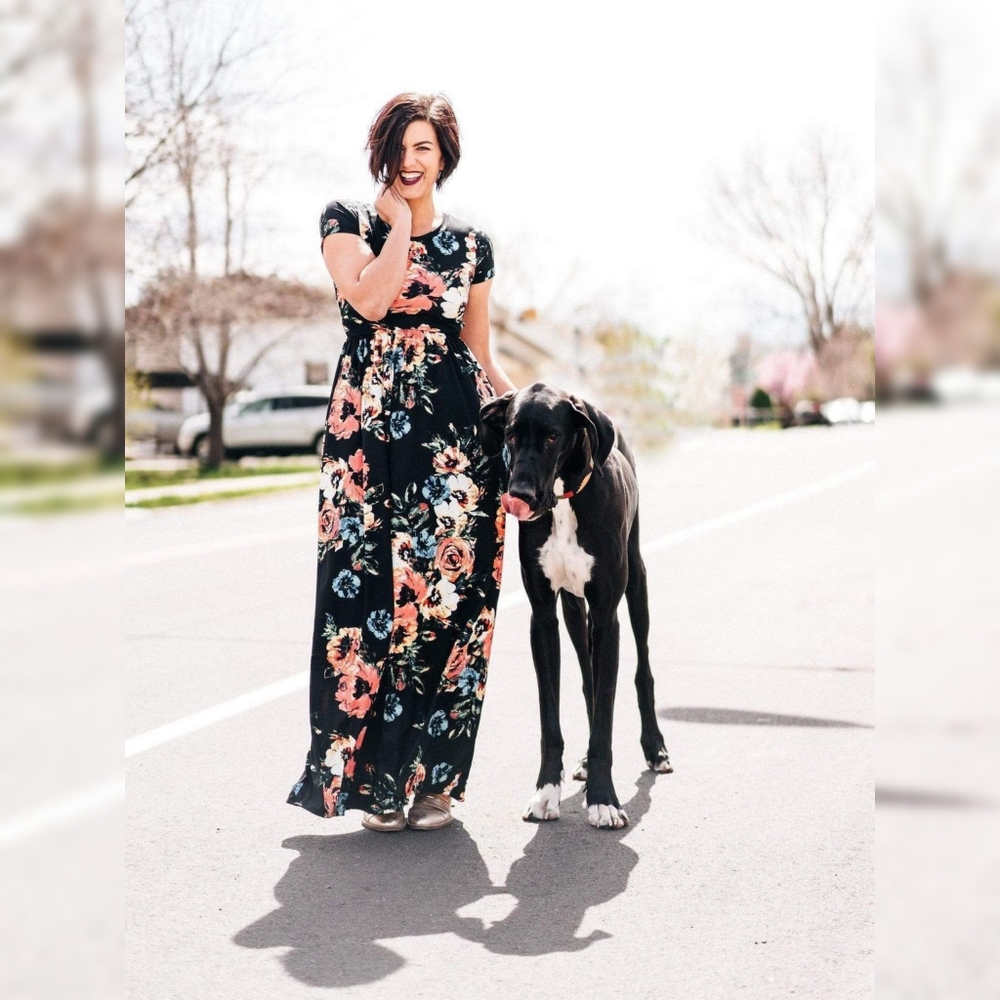 Kenzie Floral Maxi Dress 3X